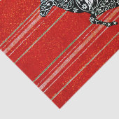 トナカイランニングのクリスマスティッシュペーパー 薄葉紙 (詳細)