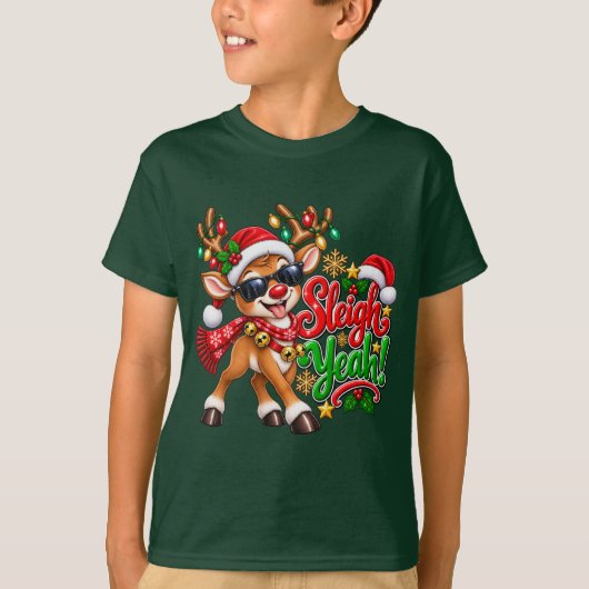 トナカイ万歳 Tシャツ (正面)