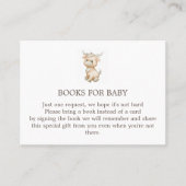 トナカイ予約カードを持ってきてね 名刺 (正面)