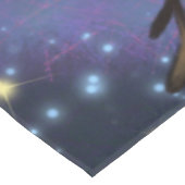 トナカイ付きクリスマステーブルクロスSantaおもしろい テーブルクロス (アングル)