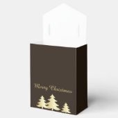 トナカイ付きゴールデンクリスマスツリー フェイバーボックス (オープン)