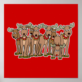 トナカイ全員 ポスター