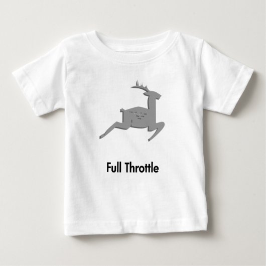 トナカイ全絞り ベビーTシャツ (正面)