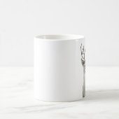 トナカイ写真 コーヒーマグカップ (中央)