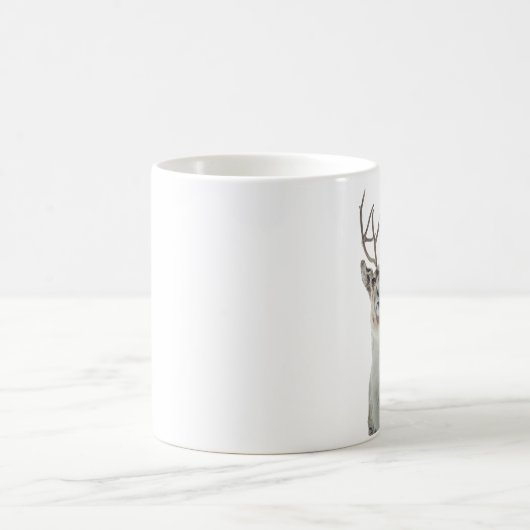 トナカイ写真 コーヒーマグカップ (中央)