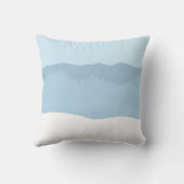 トナカイ冬の誕生統計保育園記念品 クッション (裏面)