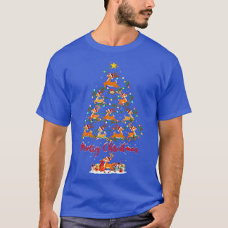 トナカイ動物愛好家マッチングサンタトナカイChri Tシャツ