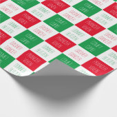 トナカイ名のラッピング紙 ラッピングペーパー (角)