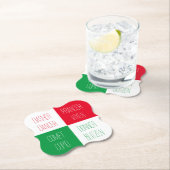 トナカイ名ブラケット紙コースター ペーパーコースター (インサイチュ)