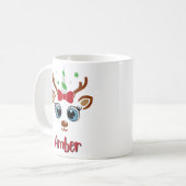 トナカイ名マグ コーヒーマグカップ (正面左)