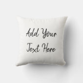 トナカイ困惑おもしろいクリスマスキャラクター クッション (裏面)