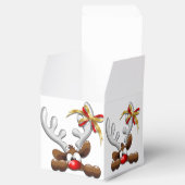 トナカイ困惑おもしろいクリスマスキャラクター フェイバーボックス (オープン)