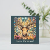 トナカイ威厳のあるカスタマイズ可能 シーズンカード (スタンド正面)