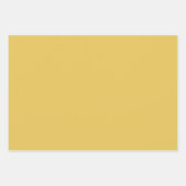 トナカイ小人とサンタクロースのクリスマスおもしろい ラッピングペーパーシート (正面2)