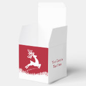 トナカイ文字カスタムの飛び越し特典ボックス フェイバーボックス (オープン)