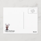 トナカイ文房具 ポストカード (裏面)