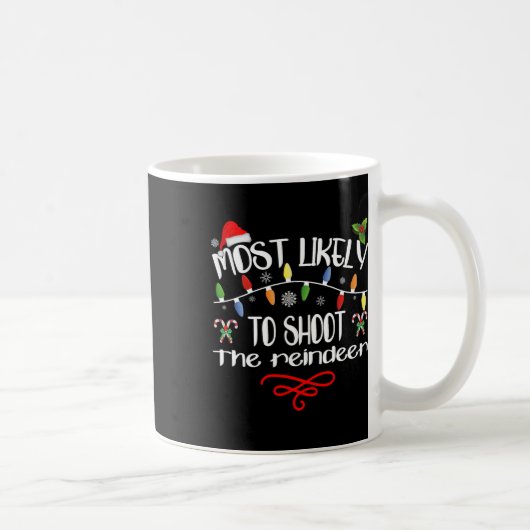 トナカイ族Chrを撃つおもしろい可能性が最も高い コーヒーマグカップ (右)