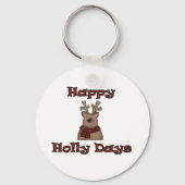 トナカイ日Tシャツ&ギフト キーホルダー (正面)