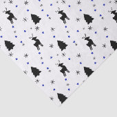 トナカイ松林 薄葉紙 (詳細)