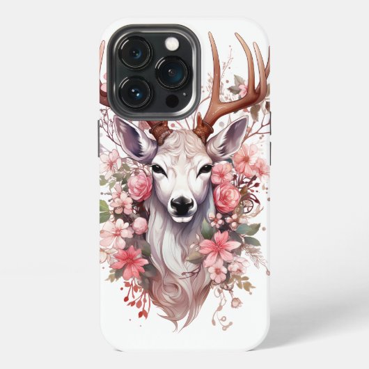 🦌📱 トナカイ柄iPhoneケース 📱🦌 iPhoneケース (裏面)