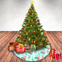 トナカイ模様のクリスマスサンタゴルフ