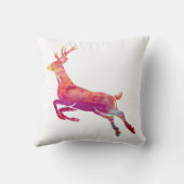 トナカイ水彩画 クッション (裏面)