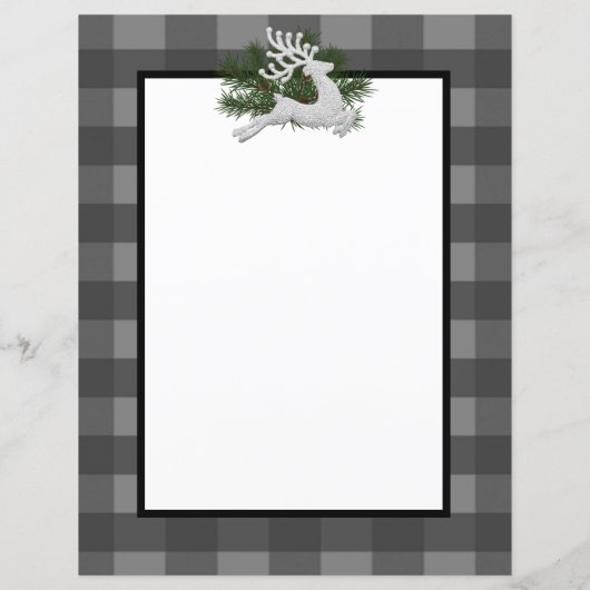 トナカイ水牛の格子文房具 (裏面)