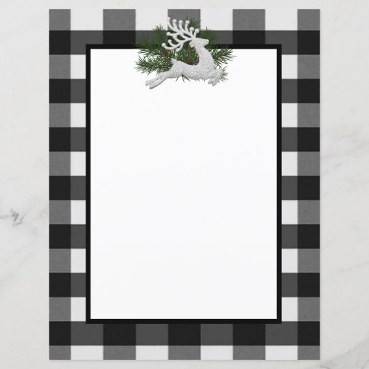 トナカイ水牛の格子文房具 (裏面)