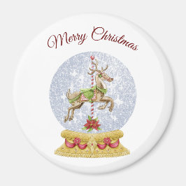 トナカイ水球磁石 マグネット