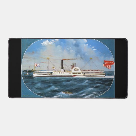 トナカイ汽船1850 デスクマット (正面)