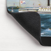 トナカイ汽船1850 マウスパッド (コーナー)