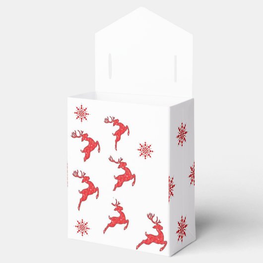 トナカイ特典ボックス/ギフトボックス フェイバーボックス (オープン)