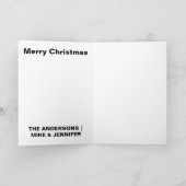 トナカイ猫マイオウィーのクリスマス検疫 シーズンカード (内部)