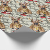 トナカイ現金 ラッピングペーパー (角)