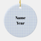 トナカイ着用ヤルムルケクリスムカオーナメント セラミックオーナメント (裏面)