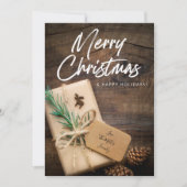 トナカイ素朴と現在のメリークリスマス (正面)