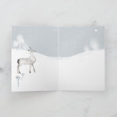 トナカイ素朴スタッグオーナメントドレス〔雄ジカの〕枝角 シーズンカード (内部)