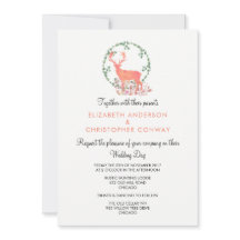 トナカイ素朴ボタニカルウォーター結婚カラー