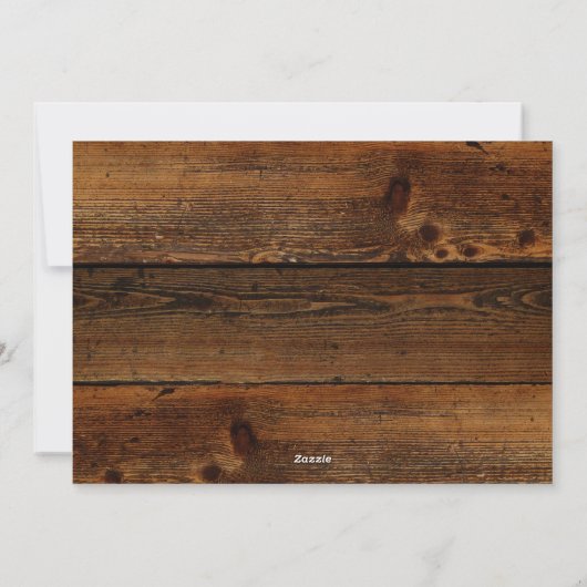 トナカイ素朴2枚フォトフレームのクリスマスコラージュ シーズンカード (裏面)