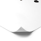 トナカイ絵画インク ポスター (角)