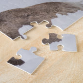 トナカイ自然写真 ジグソーパズル (側面)