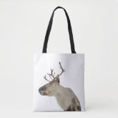 トナカイ自然写真 トートバッグ (正面)