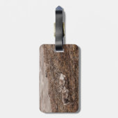 トナカイ自然写真 ラゲッジタグ (裏面縦)