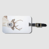 トナカイ自然写真 ラゲッジタグ (正面横)