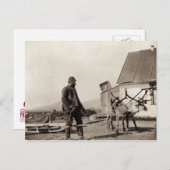 トナカイ葉書 ポストカード (正面/裏面)