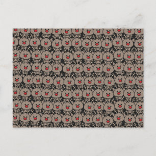 トナカイ行 案内ポストカード