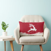 トナカイ装飾用クッション ランバークッション (椅子)