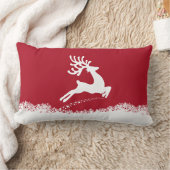 トナカイ装飾用クッション ランバークッション (ブランケット)