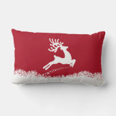 トナカイ装飾用クッション ランバークッション (裏面)