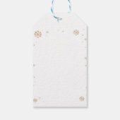 トナカイ誕生日サンキューギフトラベル ギフトタグ (裏面)